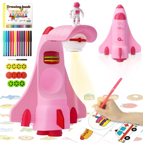 Aolieh Zeichenprojektor für Kinder mit 66 Motiven Kinder Projektor mit Bunte Pinsel, Projektor verfolgen und zeichnen Toy, Zeichenbrett Zeichenspielset Geburtstag Geschenke für Mädchen Jungen Aolieh Zeichenprojektor für Kinder mit 66 Motiven Kinder Projektor mit Bunte Pinsel, Projektor verfolgen und zeichnen Toy, Zeichenbrett Zeichenspielset Geburtstag Geschenke für Mädchen Jungen von Aolieh