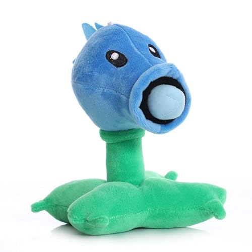 Aolivia Pvz Plüsch-Kommt mit 50 Aufklebern, PVC-Stoffpuppe, niedliche Pflanzen, PVC-Stofftiere (Bullet Snow Peashooter) von Aolivia