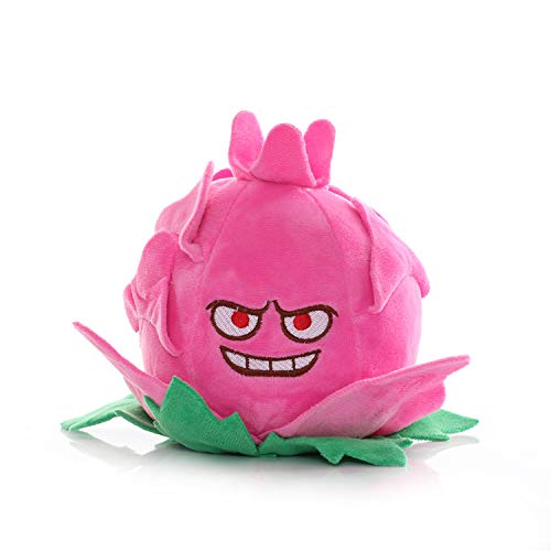 Aolivia Pvz Plüsch-Kommt mit 50 Aufklebern, Pvz Stoffpuppe, niedliche Pflanzen PVC-Stofftiere (Pitaya) von Aolivia