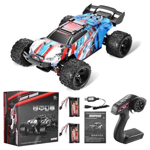Aomdom Ferngesteuertes Auto 4WD RC Auto 1:18 36 km/h Wasserdichter RTR All Terrains Offroad 2.4GHz Funkfernsteuerung Monstertruck Buggy mit 2 wiederaufladbaren Batterien für Jungen und Erwachsene Aomdom Ferngesteuertes Auto 4WD RC Auto 1:18 36 km/h Wasserdichter RTR All Terrains Offroad 2.4GHz Funkfernsteuerung Monstertruck Buggy mit 2 wiederaufladbaren Batterien für Jungen und Erwachsene von Aomdom