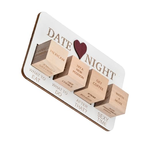 Date Night WüRfel 5 StüCk Date Night Valentinstag Jahrestag Partnersuche Paar Spiele FüR Paare Entscheidungsfindung Lebensmittel üBung Yoga Date Ideen FüR Paare HöLzernes Date Night WüRfel 5 StüCk Date Night Valentinstag Jahrestag Partnersuche Paar Spiele FüR Paare Entscheidungsfindung Lebensmittel üBung Yoga Date Ideen FüR Paare HöLzernes von Aomhrek