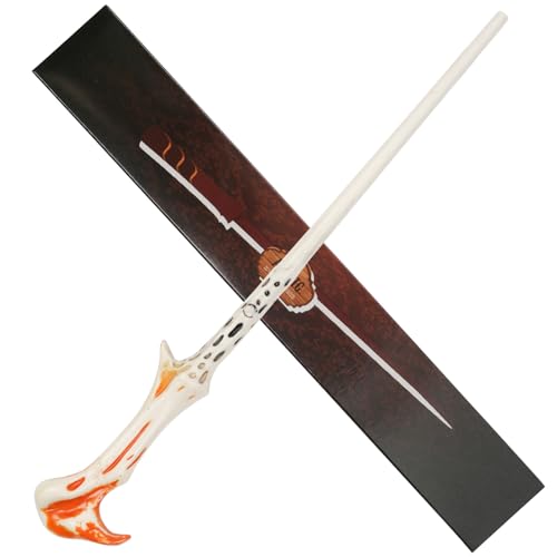 Aomig Zauberstab Kinder Zauberer Zubehör Jungen Mädchen Movie Props Magic Wand Spielzeug Magischer Zauberstab aus Kunststoff für Zauberer Zauberlehrlinge Kostümzubehör Cosplay Halloween Karneval (C) von Aomig