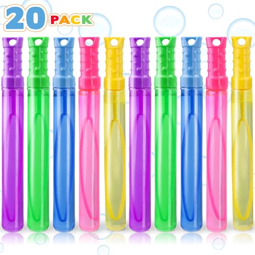 10 Stück Seifenblasen Kinder Seifenblasen Set für Hochzeit Regenbogen Farben Seifenblasen Stäbe Seifenblasen Flüssigkeit je 60ml Bubble Spielzeug für 3-8 Jahre Mädchen Junge Geschenke Party 10 Stück Seifenblasen Kinder Seifenblasen Set für Hochzeit Regenbogen Farben Seifenblasen Stäbe Seifenblasen Flüssigkeit je 60ml Bubble Spielzeug für 3-8 Jahre Mädchen Junge Geschenke Party von Aooess