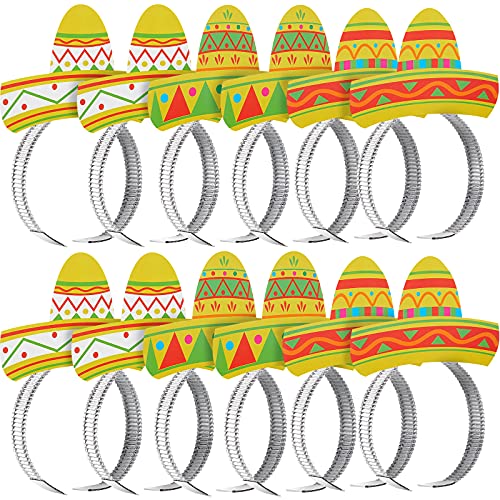 Aoriher Cinco De Mayo Sombrero & Stirnband Set – Mexikanische Fiesta, bunte Papier-Partyhüte für Karneval, Festivals Aoriher Cinco De Mayo Sombrero & Stirnband Set – Mexikanische Fiesta, bunte Papier-Partyhüte für Karneval, Festivals von Aoriher