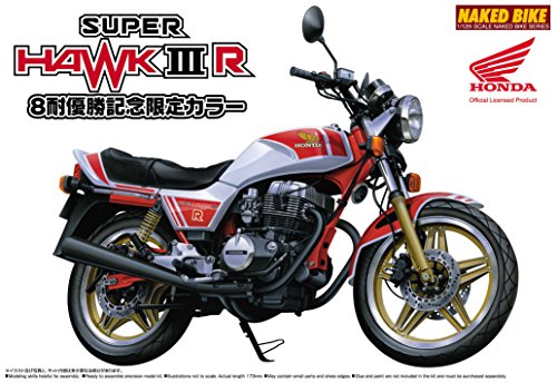 1/12 CB400N Super Hawk III R 8-Hour Eduranca Championship Victory Limited Color (1981) von Aoshima