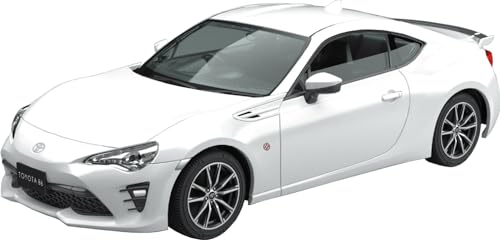 Aoshima Toyota 86 (Crystal White Pearl) Modellbausatz im Maßstab 1:32 von Aoshima