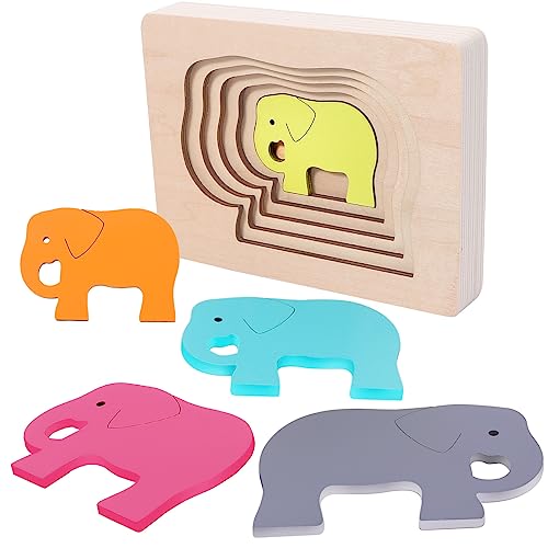 Aosmeol Schichtenpuzzle,Lagen-Puzzle,Holzpuzzle für Kinder,Steckpuzzle Holz,5-teiliges Holzpuzzle Holzspielzeug,Lagenpuzzle,Steckpuzzle Lernspielzeug für Kinder und Baby Aosmeol Schichtenpuzzle,Lagen-Puzzle,Holzpuzzle für Kinder,Steckpuzzle Holz,5-teiliges Holzpuzzle Holzspielzeug,Lagenpuzzle,Steckpuzzle Lernspielzeug für Kinder und Baby von Aosmeol