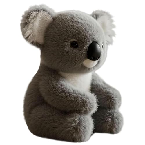 Aosrioylt Koala-Plüschtier zur emotionalen Unterstützung, ultraweicher Koala mit natürlichen Bewegungen und realistischen Umarmungen, Einschlafhilfe-Plüschtier for Trost auf Abruf(1pc) von Aosrioylt