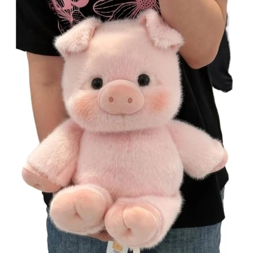 Stofftier Schwein, 45,7 Cm, Ausgeglichenes Plüschschwein, Laufendes Kuschelkissen, Riesiges, Weiches, Süßes, Flauschiges Plüschschwein, Weihnachts- Und Geburtstagsgeschenk for Freundin, Kinder von Aosrioylt