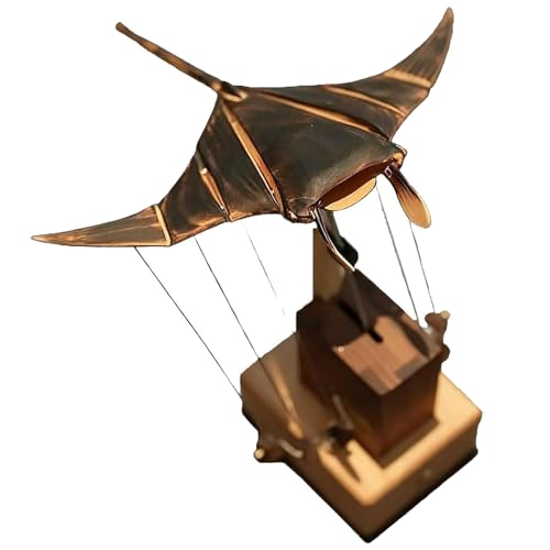 Verbesserte Version, Handgefertigtes Elektrisches Bionisches Manta-Rochen-Ornament Aus Holz, Handgefertigter Manta-Rochen-Automat Aus Holz, Elektrische Bionische Manta-Rochen-Schwimmhaltung(1pc) von Aosrioylt