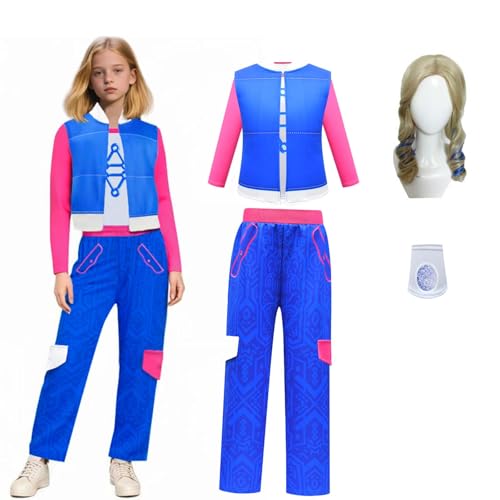 Cheerleader-Kleider für Mädchen, Outfits, Tops, Hosen, GRAU, 10-12 Jahre von Aotekids