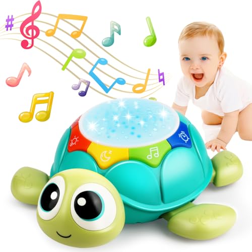 Aottom Baby Spielzeug ab 3 6 9 Monate, Spielzeug ab 6 Monate 1 Jahr Krabbelspielzeug Baby, Babyspielzeug ab 6 Monate mit Musik und Projektor, Motorikspielzeug Geschenk für Baby Kinder Aottom Baby Spielzeug ab 3 6 9 Monate, Spielzeug ab 6 Monate 1 Jahr Krabbelspielzeug Baby, Babyspielzeug ab 6 Monate mit Musik und Projektor, Motorikspielzeug Geschenk für Baby Kinder von Aottom