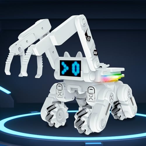 Aottom Robot Spielzeug mit LED Licht, Roboter mit Fernbedienung 360° Flips, Geschenke Mädche Jungen für Kinder ab 4 Jahren Geburtstagsgeschenke zum Kindertag zu Weihnachten von Aottom