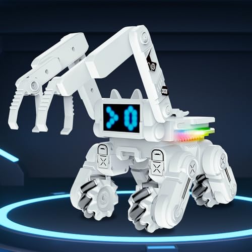 Aottom Robot Spielzeug mit LED Licht, Roboter mit Fernbedienung 360° Flips, Geschenke Mädche Jungen für Kinder ab 4 Jahren Geburtstagsgeschenke zum Kindertag zu Weihnachten Aottom Robot Spielzeug mit LED Licht, Roboter mit Fernbedienung 360° Flips, Geschenke Mädche Jungen für Kinder ab 4 Jahren Geburtstagsgeschenke zum Kindertag zu Weihnachten von Aottom