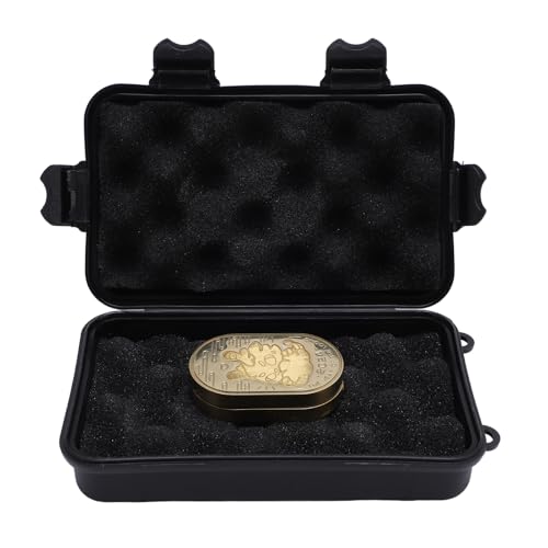 DRACHENMUSTER FINGERTIP Slider Spielzeug TRAGBARES FINGERTIP-PUSHKARTEN-Spielzeug AUS Edelstahl FÜR ZUHAUSE (Gold) von Aoveew