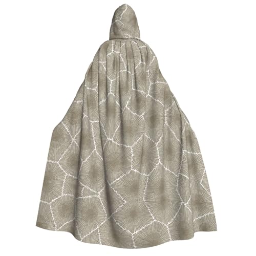 Apbdffjnf (Petoskey Stone) Print Erwachsene Dicker Kapuzenumhang Unisex Umhang mit Kapuze, Halloween Kapuzenumhang für Damen und Herren, weich und elastisch von Apbdffjnf