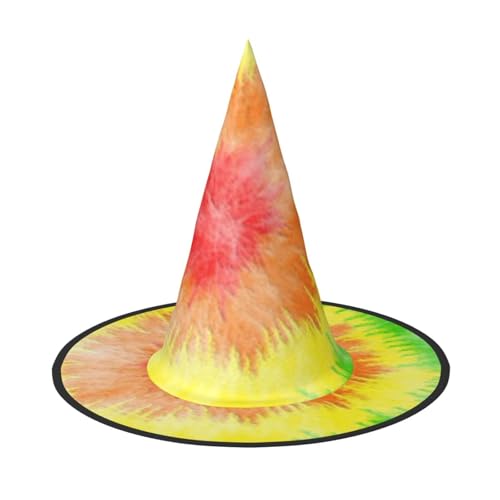 Apbdffjnf Batikdruck Halloween Hexenhut Spitzer Hexenhut Kostüm Zubehör für Halloween Party Dekoration Apbdffjnf Batikdruck Halloween Hexenhut Spitzer Hexenhut Kostüm Zubehör für Halloween Party Dekoration von Apbdffjnf