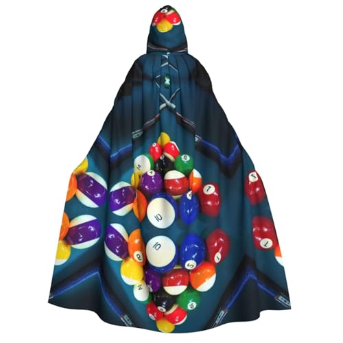 Apbdffjnf Billard-Aufdruck, Erwachsenen-Umhang, dicker Kapuzenumhang, Unisex, Umhang mit Kapuze, Halloween-Kapuzenumhang für Damen und Herren, weich und elastisch Apbdffjnf Billard-Aufdruck, Erwachsenen-Umhang, dicker Kapuzenumhang, Unisex, Umhang mit Kapuze, Halloween-Kapuzenumhang für Damen und Herren, weich und elastisch von Apbdffjnf