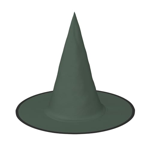 Apbdffjnf Celandinebqc Grüner Druck Halloween Hexenhut Spitz Hexenhut Kostüm Zubehör für Halloween Party Dekoration von Apbdffjnf