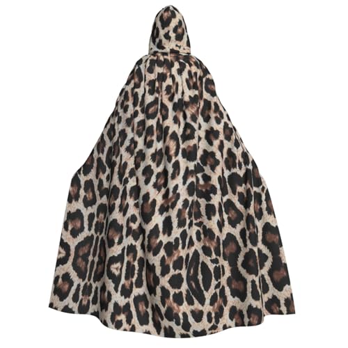 Apbdffjnf Dicker Kapuzenumhang für Erwachsene, Leopardenmuster, Unisex, Umhang mit Kapuze, Halloween-Kapuzenumhang für Damen und Herren, weich und elastisch Apbdffjnf Dicker Kapuzenumhang für Erwachsene, Leopardenmuster, Unisex, Umhang mit Kapuze, Halloween-Kapuzenumhang für Damen und Herren, weich und elastisch von Apbdffjnf