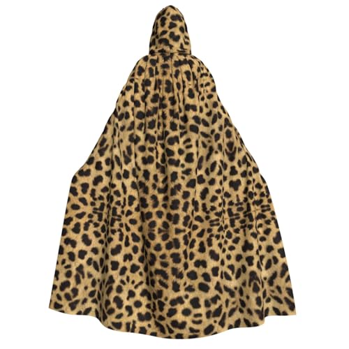 Apbdffjnf Dicker Kapuzenumhang für Erwachsene, Leopardenmuster, Unisex, Umhang mit Kapuze, Halloween-Kapuzenumhang für Damen und Herren, weich und elastisch Apbdffjnf Dicker Kapuzenumhang für Erwachsene, Leopardenmuster, Unisex, Umhang mit Kapuze, Halloween-Kapuzenumhang für Damen und Herren, weich und elastisch von Apbdffjnf
