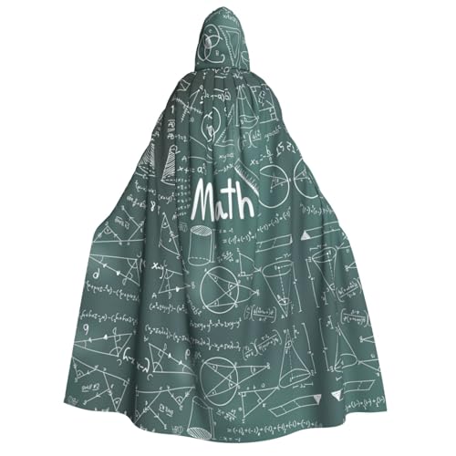 Apbdffjnf Dicker Kapuzenumhang für Erwachsene, Unisex, Umhang mit Kapuze, Halloween-Kapuzenumhang für Damen und Herren, weich und elastisch von Apbdffjnf