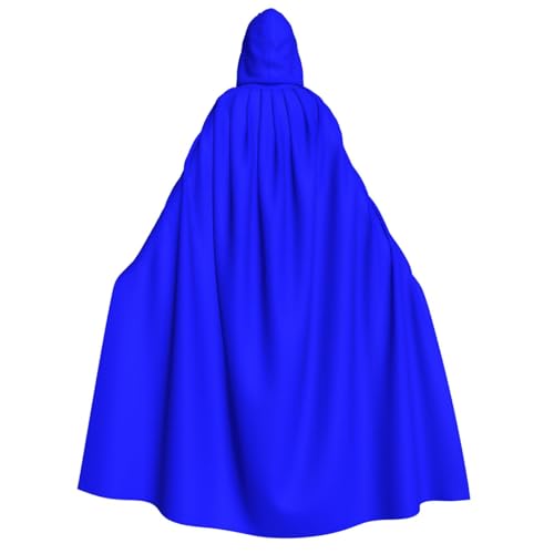 Apbdffjnf Dicker Kapuzenumhang für Erwachsene, Unisex, mit Kapuze, Halloween-Kapuzenumhang für Damen und Herren, weich und elastisch, Blau Apbdffjnf Dicker Kapuzenumhang für Erwachsene, Unisex, mit Kapuze, Halloween-Kapuzenumhang für Damen und Herren, weich und elastisch, Blau von Apbdffjnf