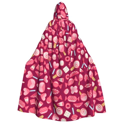 Apbdffjnf Dicker Kapuzenumhang für Erwachsene, Unisex, mit Kapuze, Halloween-Kapuzenumhang für Damen und Herren, weich und elastisch Apbdffjnf Dicker Kapuzenumhang für Erwachsene, Unisex, mit Kapuze, Halloween-Kapuzenumhang für Damen und Herren, weich und elastisch von Apbdffjnf