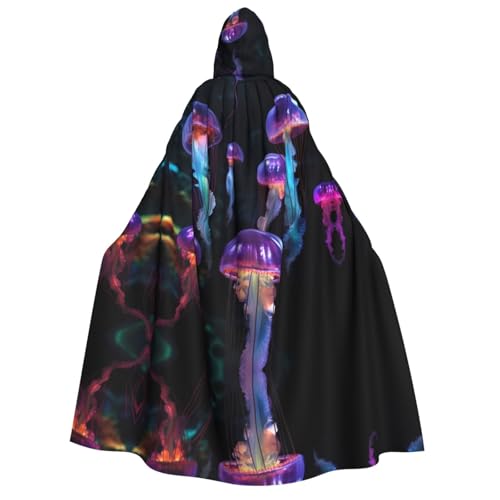 Apbdffjnf Dicker Kapuzenumhang für Erwachsene, mit Kapuze, Unisex, Umhang mit Kapuze, Halloween-Kapuzenumhang für Damen und Herren, weich und elastisch Apbdffjnf Dicker Kapuzenumhang für Erwachsene, mit Kapuze, Unisex, Umhang mit Kapuze, Halloween-Kapuzenumhang für Damen und Herren, weich und elastisch von Apbdffjnf