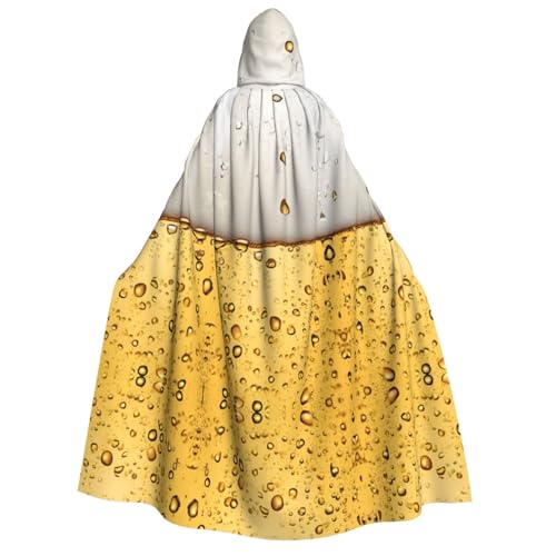Apbdffjnf Dicker Kapuzenumhang mit Bierblasen-Druck, Unisex, Umhang mit Kapuze, Halloween-Kapuzenumhang für Damen und Herren, weich und elastisch Apbdffjnf Dicker Kapuzenumhang mit Bierblasen-Druck, Unisex, Umhang mit Kapuze, Halloween-Kapuzenumhang für Damen und Herren, weich und elastisch von Apbdffjnf