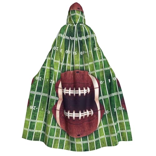 Apbdffjnf Dicker Kapuzenumhang mit Kapuze, Motiv: American Football Feld und Ball, Unisex, mit Kapuze, Halloween-Kapuzenumhang für Damen und Herren, weich und elastisch Apbdffjnf Dicker Kapuzenumhang mit Kapuze, Motiv: American Football Feld und Ball, Unisex, mit Kapuze, Halloween-Kapuzenumhang für Damen und Herren, weich und elastisch von Apbdffjnf