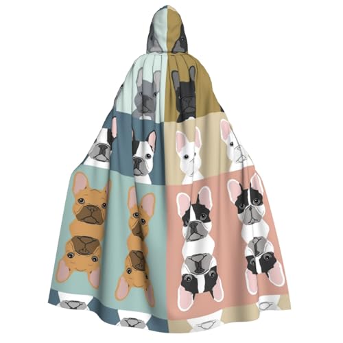 Apbdffjnf Dicker Kapuzenumhang mit Kapuze, Unisex, mit Kapuze, Halloween-Kapuzenumhang für Damen und Herren, weich und elastisch Apbdffjnf Dicker Kapuzenumhang mit Kapuze, Unisex, mit Kapuze, Halloween-Kapuzenumhang für Damen und Herren, weich und elastisch von Apbdffjnf