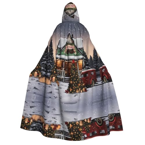 Apbdffjnf Dicker Kapuzenumhang mit Kapuze, Unisex, mit Kapuze, Halloween-Umhang für Damen und Herren, weich und elastisch Apbdffjnf Dicker Kapuzenumhang mit Kapuze, Unisex, mit Kapuze, Halloween-Umhang für Damen und Herren, weich und elastisch von Apbdffjnf
