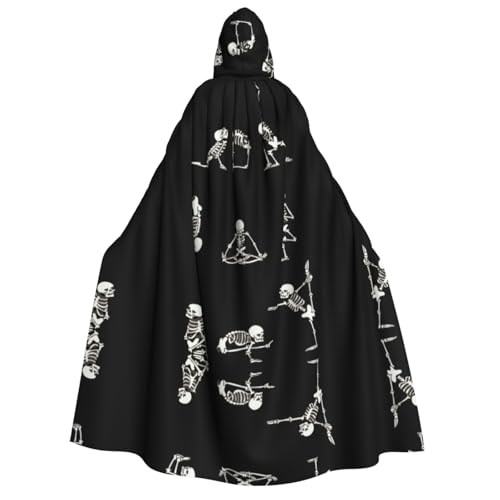 Apbdffjnf Dicker Kapuzenumhang mit Kapuze für Erwachsene, Unisex, mit Kapuze, Halloween-Umhang für Damen und Herren, weich und elastisch Apbdffjnf Dicker Kapuzenumhang mit Kapuze für Erwachsene, Unisex, mit Kapuze, Halloween-Umhang für Damen und Herren, weich und elastisch von Apbdffjnf