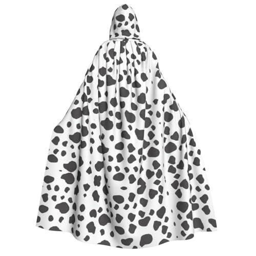 Apbdffjnf Dicker Kapuzenumhang mit Kuh-Aufdruck, Unisex, Umhang mit Kapuze, Halloween-Kapuzenumhang für Damen und Herren, weich und elastisch Apbdffjnf Dicker Kapuzenumhang mit Kuh-Aufdruck, Unisex, Umhang mit Kapuze, Halloween-Kapuzenumhang für Damen und Herren, weich und elastisch von Apbdffjnf