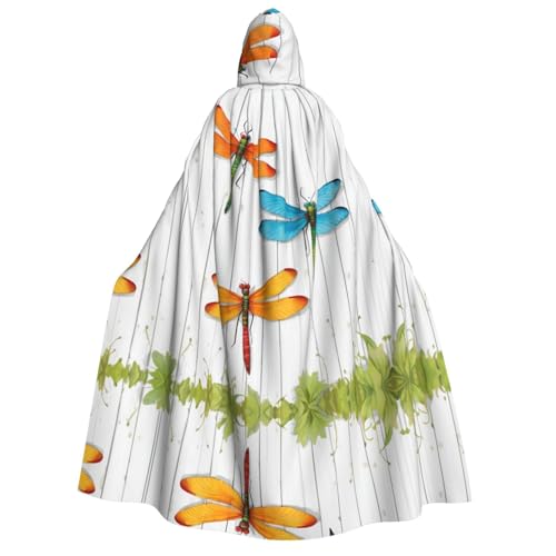 Apbdffjnf Dicker Kapuzenumhang mit Libellenzaun, Unisex, Umhang mit Kapuze, Halloween-Kapuzenumhang für Damen und Herren, weich und elastisch Apbdffjnf Dicker Kapuzenumhang mit Libellenzaun, Unisex, Umhang mit Kapuze, Halloween-Kapuzenumhang für Damen und Herren, weich und elastisch von Apbdffjnf