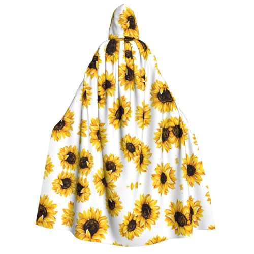 Apbdffjnf Dicker Kapuzenumhang mit Sonnenblumen-Aufdruck, Unisex, Umhang mit Kapuze, Halloween-Kapuzenumhang für Damen und Herren, weich und elastisch Apbdffjnf Dicker Kapuzenumhang mit Sonnenblumen-Aufdruck, Unisex, Umhang mit Kapuze, Halloween-Kapuzenumhang für Damen und Herren, weich und elastisch von Apbdffjnf