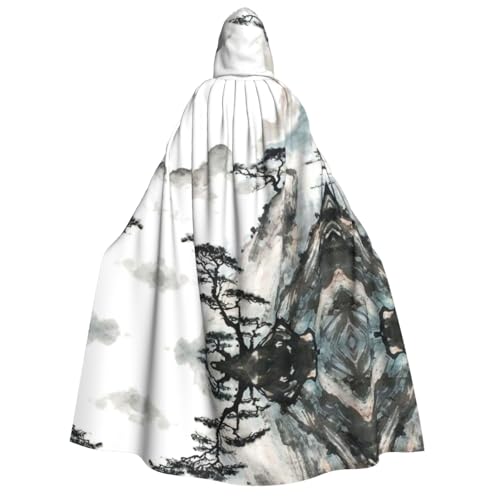 Apbdffjnf Erwachsenen-Umhang mit dicker Kapuze, Unisex, mit Kapuze, Halloween-Umhang mit Kapuze, weich und elastisch von Apbdffjnf
