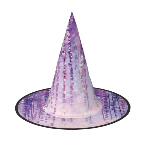 Apbdffjnf Halloween-Hexenhut mit Blumenbaum-Druck, spitzer Hexenhut, Kostümzubehör für Halloween-Party-Dekoration Apbdffjnf Halloween-Hexenhut mit Blumenbaum-Druck, spitzer Hexenhut, Kostümzubehör für Halloween-Party-Dekoration von Apbdffjnf