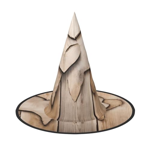 Apbdffjnf Halloween-Hexenhut mit Holzherz, spitzer Hexenhut, Kostümzubehör für Halloween-Party-Dekoration Apbdffjnf Halloween-Hexenhut mit Holzherz, spitzer Hexenhut, Kostümzubehör für Halloween-Party-Dekoration von Apbdffjnf