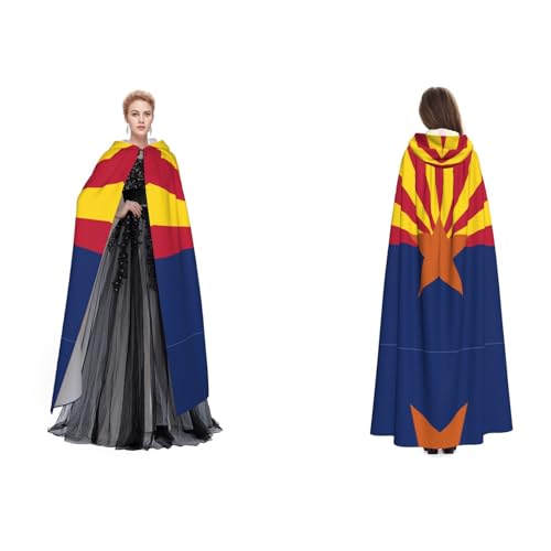 Apbdffjnf Mysteriöser Kapuzenumhang (Arizona) für Erwachsene, für Halloween, Party, Weihnachten, Cosplay von Apbdffjnf