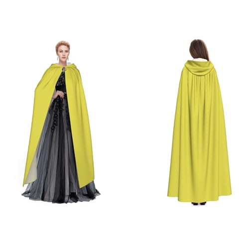 Apbdffjnf Mysteriöser Umhang mit Kapuze für Erwachsene, bedruckt, für Halloween, Party, Weihnachten, Cosplay von Apbdffjnf