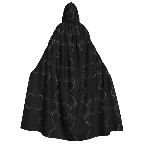 Apbdffjnf Skorpion-Aufdruck, Erwachsenen-Umhang, dicker Kapuzenumhang, Unisex, Umhang mit Kapuze, Halloween-Kapuzenumhang für Damen und Herren, weich und elastisch Apbdffjnf Skorpion-Aufdruck, Erwachsenen-Umhang, dicker Kapuzenumhang, Unisex, Umhang mit Kapuze, Halloween-Kapuzenumhang für Damen und Herren, weich und elastisch von Apbdffjnf