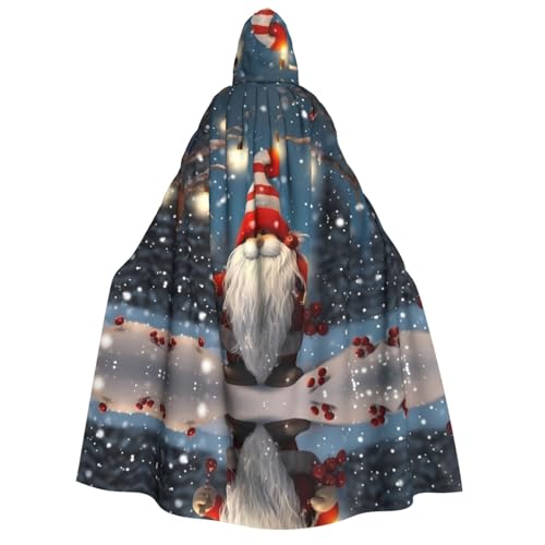 Apbdffjnf Traditioneller Weihnachts-Zwerg für Erwachsene, dicker Kapuzenumhang mit Kapuze, Unisex, Umhang mit Kapuze, Halloween-Kapuzenumhang für Damen und Herren, weich und elastisch Apbdffjnf Traditioneller Weihnachts-Zwerg für Erwachsene, dicker Kapuzenumhang mit Kapuze, Unisex, Umhang mit Kapuze, Halloween-Kapuzenumhang für Damen und Herren, weich und elastisch von Apbdffjnf