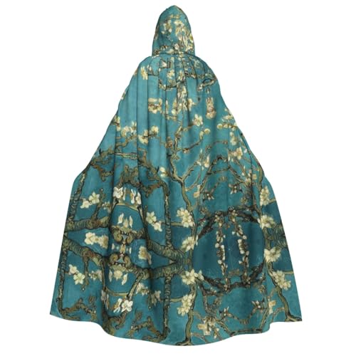 Apbdffjnf Umhang mit Mandelblüten für Erwachsene, dicker Kapuzenumhang, Unisex, Umhang mit Kapuze, Halloween-Kapuzenumhang für Damen und Herren, weich und elastisch Apbdffjnf Umhang mit Mandelblüten für Erwachsene, dicker Kapuzenumhang, Unisex, Umhang mit Kapuze, Halloween-Kapuzenumhang für Damen und Herren, weich und elastisch von Apbdffjnf