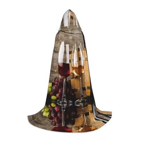 Kapuzenumhang für Teenager, Kostümparty, Halloween, weich und elastisch, Größe L Kapuzenumhang für Teenager, Kostümparty, Halloween, weich und elastisch, Größe L von Apbdffjnf