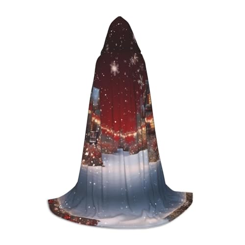 Kapuzenumhang für Teenager, Kostümparty, Halloween, weich und elastisch, Größe L von Apbdffjnf