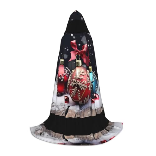 Kapuzenumhang für Teenager, Kostümparty, Halloween, weich und elastisch, Größe L von Apbdffjnf