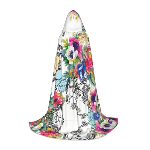 Kapuzenumhang für Teenager, Kostümparty, Halloween, weich und elastisch, Größe M Kapuzenumhang für Teenager, Kostümparty, Halloween, weich und elastisch, Größe M von Apbdffjnf