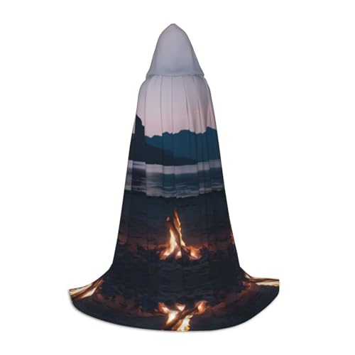 Kapuzenumhang für Teenager, Kostümparty, Halloween, weich und elastisch, Größe M Kapuzenumhang für Teenager, Kostümparty, Halloween, weich und elastisch, Größe M von Apbdffjnf